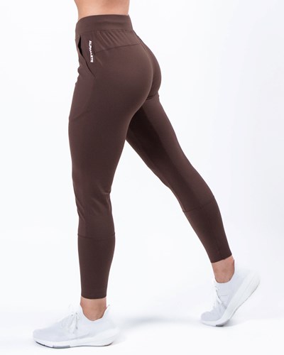 Alphalete 4-Way Stretch Jogger Káva | 208-PRXQJU