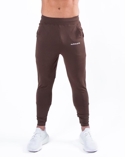 Alphalete 4-Way Stretch Jogger Káva | 726-VDGSMH