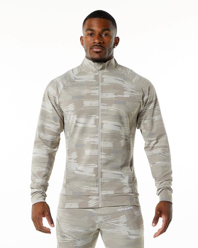 Alphalete 4-Way Stretch Tracking Jacket Maskacove | 375-MASGET