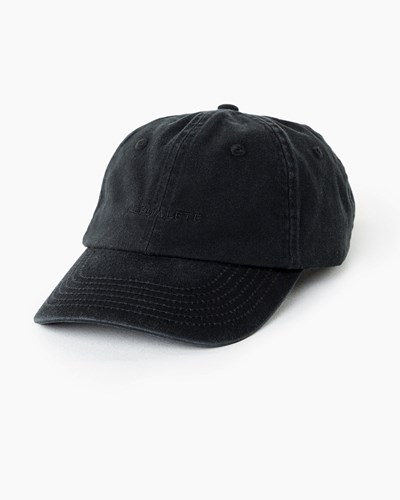 Alphalete Adjustable Cap Čierne | 638-MUYLOC