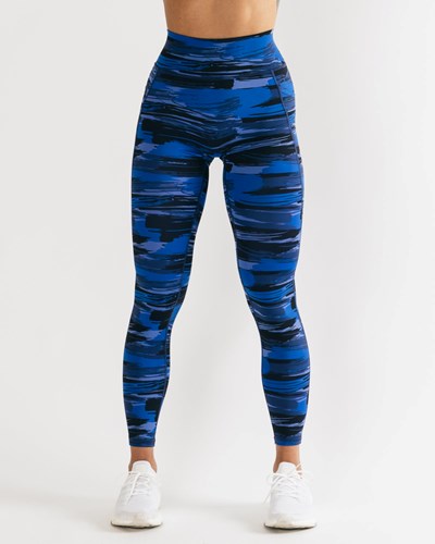 Alphalete All-Purpose Legging Modre Maskacove | 786-AMIPWC