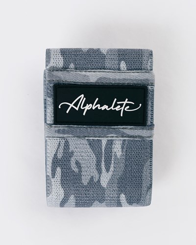 Alphalete Alphalete Glute Band Strieborne Maskacove | 601-LRQIGH