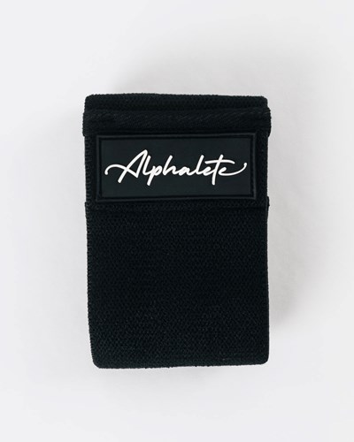 Alphalete Alphalete Glute Band Čierne | 496-RSKQWN