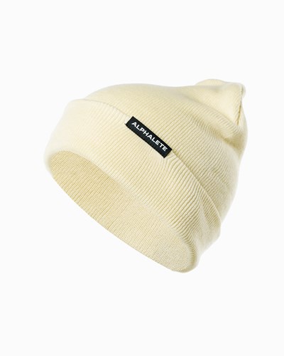 Alphalete Bavlnene Knit Beanie Resin | 630-TFRZAX