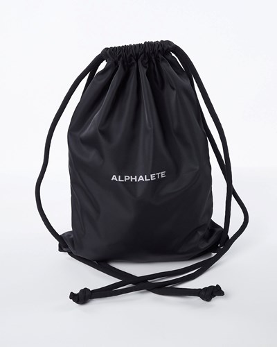 Alphalete Drawstring Bag Čierne | 049-YZTOGN