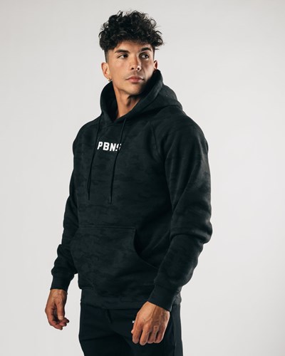 Alphalete Fitted Performance Hoodie Darkest Hour | 186-FHPJXC