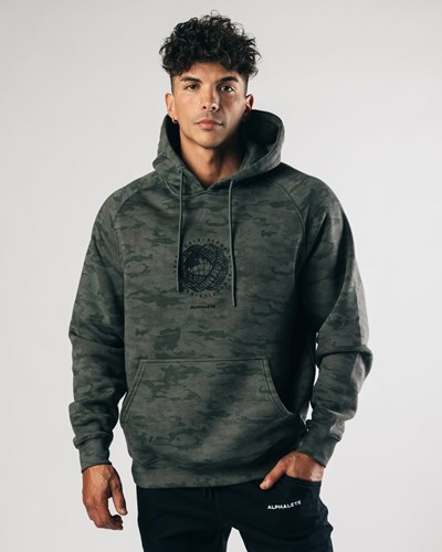 Alphalete Fitted Performance Hoodie Zelene | 042-DLEWKR