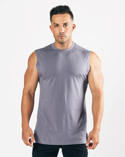 Alphalete High-Neck Premium Cutoff Still Water | 248-KLPXSH