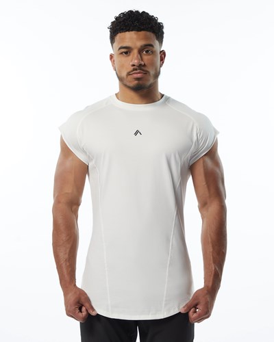 Alphalete High Performance Bez Rukavov Tee Resin | 518-BTWLIV