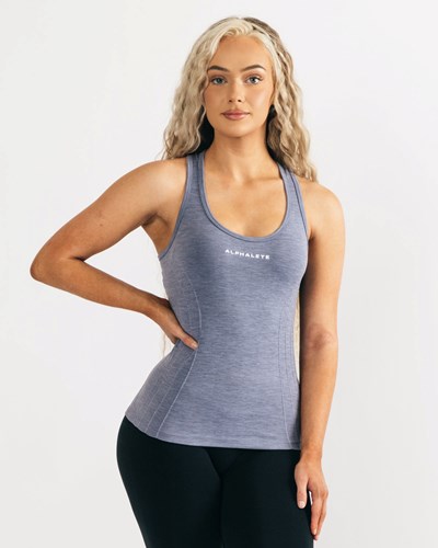 Alphalete High Performance Seamless Tank Modre | 751-OXCDHG