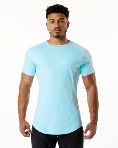 Alphalete High Performance Tee Modre | 183-FKIHNU