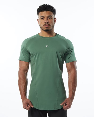 Alphalete High Performance Tee Zelene | 073-KFMQJX