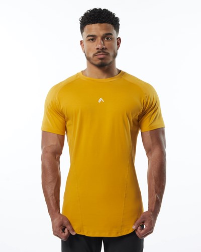 Alphalete High Performance Tee Žlté | 092-HDIFAS