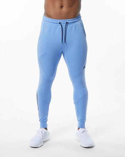 Alphalete Interlock Knit Cuffed Jogger Svetlo Modre | 791-SFWLKV