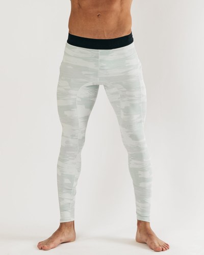 Alphalete Performance High-Compression Tréningová Tight Strieborne Maskacove | 819-BQFJAK