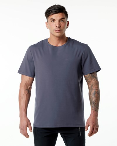 Alphalete Set-In Sleeve Tee Nachový | 327-HMIXLW