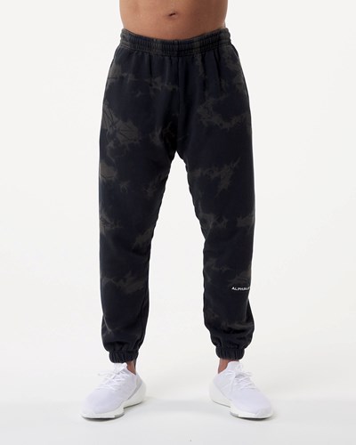 Alphalete Washed 31" Fleece Jogger Čierne | 682-IZNAJC