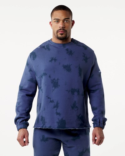 Alphalete Washed Fleece Svetrove Saty Moonlight | 931-KQCZES