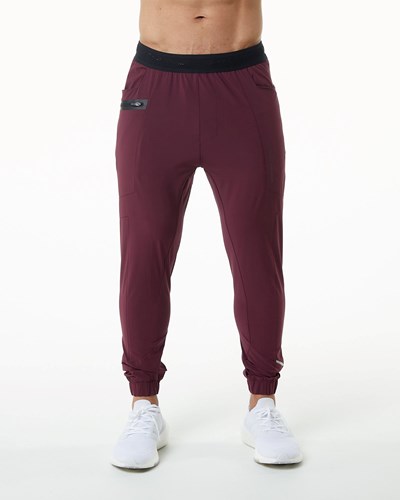 Alphalete Woven 4-Way Stretch 29" Pant Bordove | 815-VBGUWF