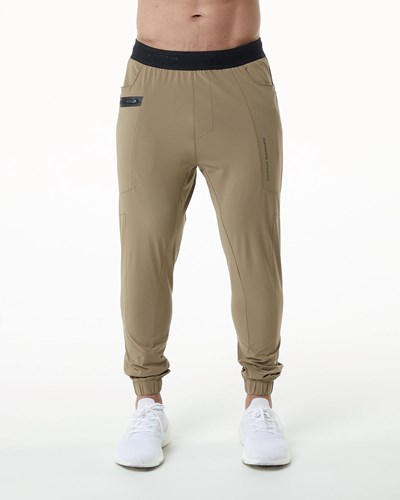 Alphalete Woven 4-Way Stretch 29" Pant Taupe | 430-JLKFQT