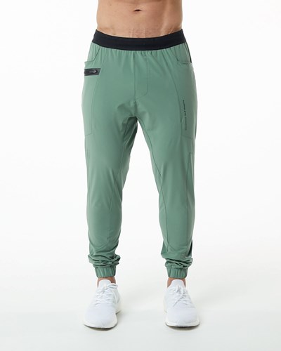 Alphalete Woven 4-Way Stretch 29" Pant Zelene | 891-JRQMBT