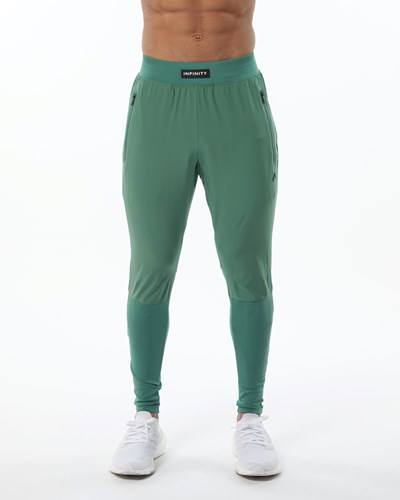 Alphalete Woven 4-Way Stretch 29" Pant Zelene | 945-CDTVGM