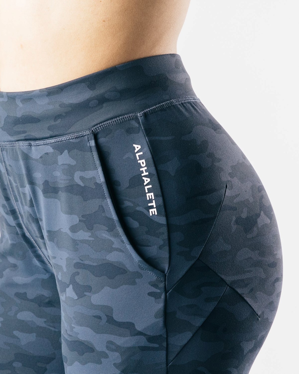 Alphalete 4-Way Stretch Jogger Tmavo Námornícka Modrá Maskacove | 528-XNAPQV