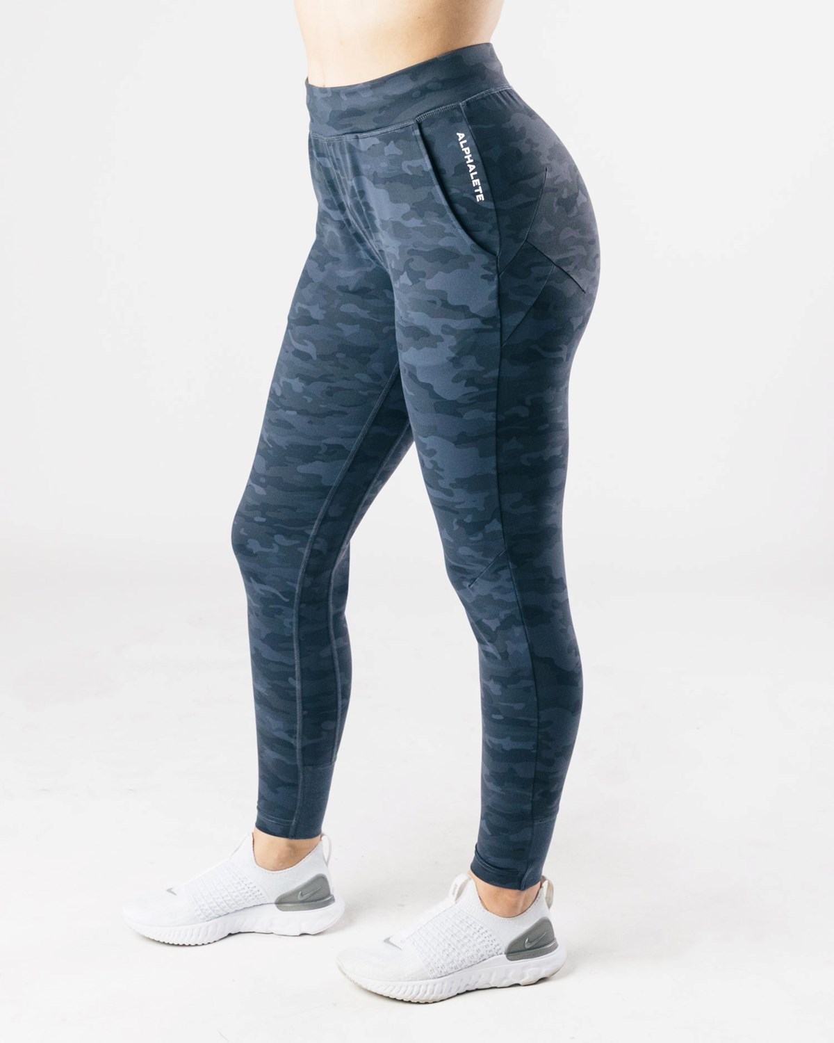 Alphalete 4-Way Stretch Jogger Tmavo Námornícka Modrá Maskacove | 528-XNAPQV