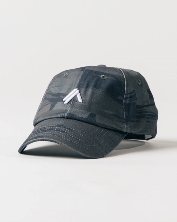 Alphalete Adjustable Cap Siva Maskacove | 643-RBENTD