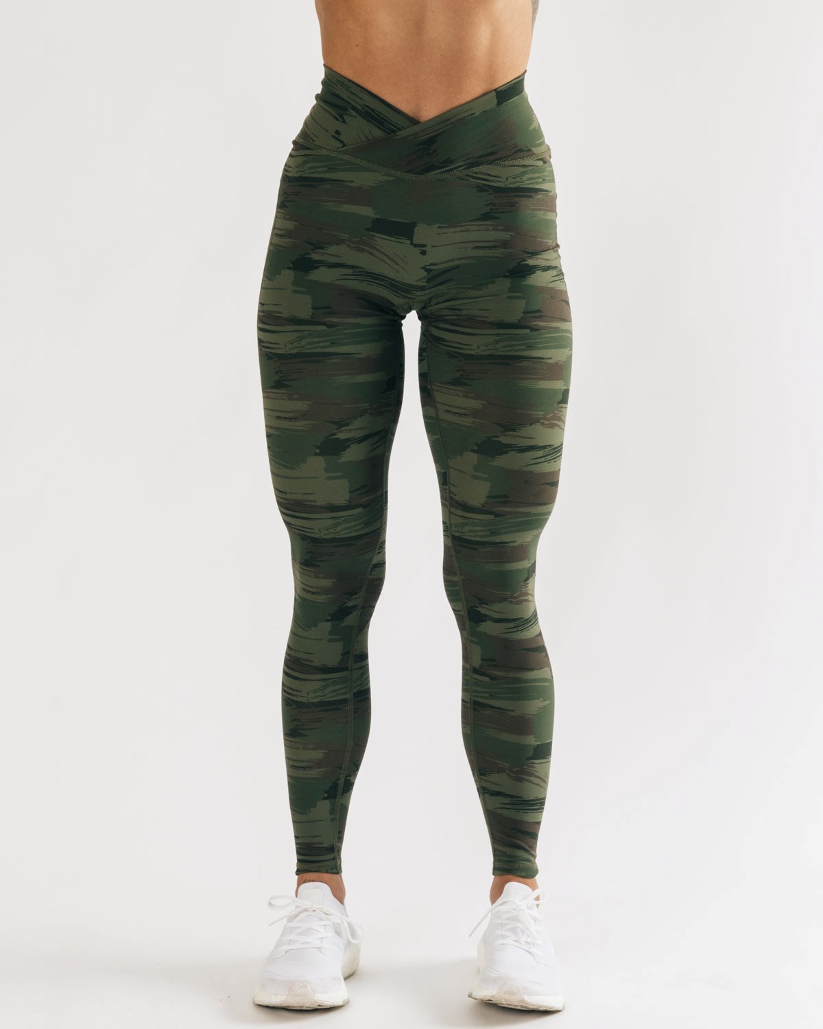 Alphalete All-Purpose Legging Olivovo Zelená Maskacove | 035-FSBZEW