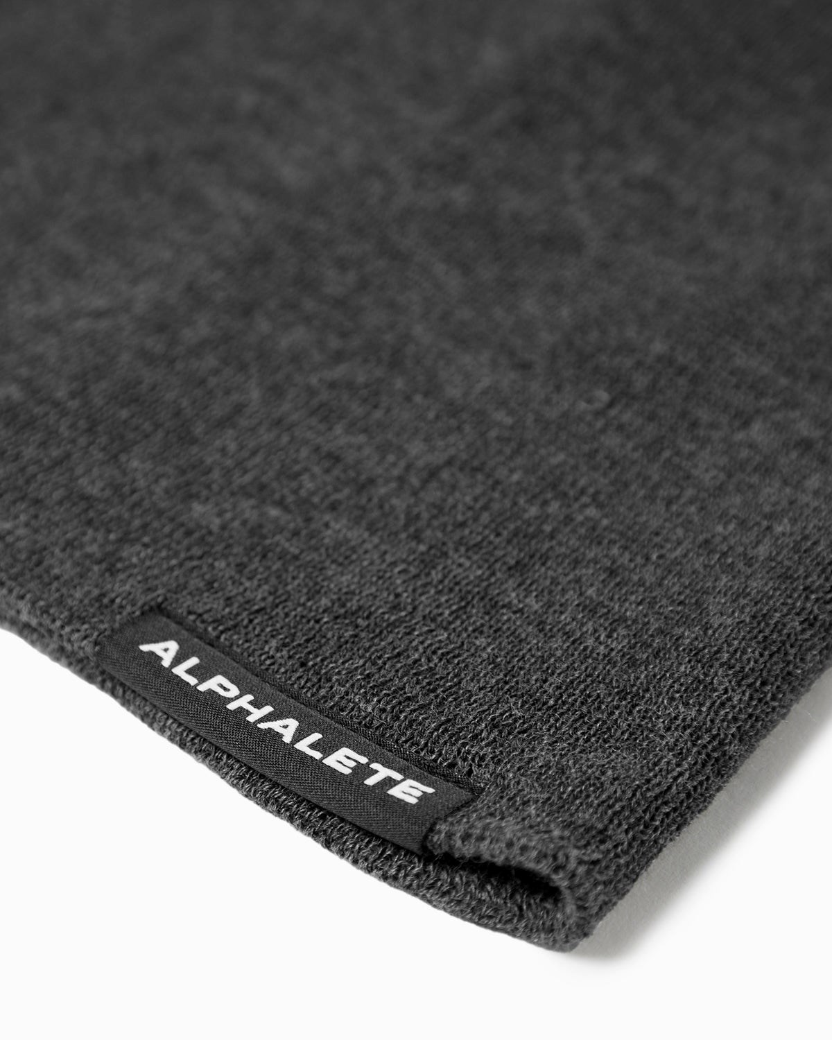 Alphalete Bavlnene Knit Beanie Charcoal | 127-CVROAN