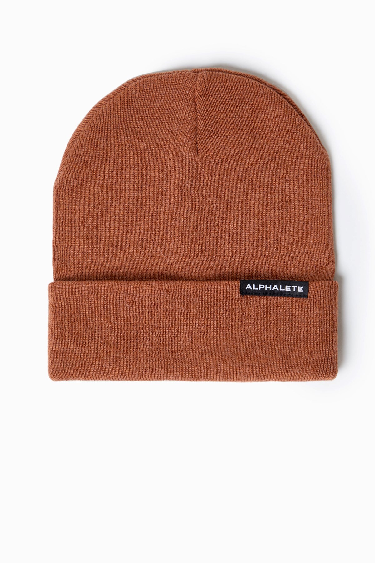 Alphalete Bavlnene Knit Beanie Clay | 035-ZOYSRC