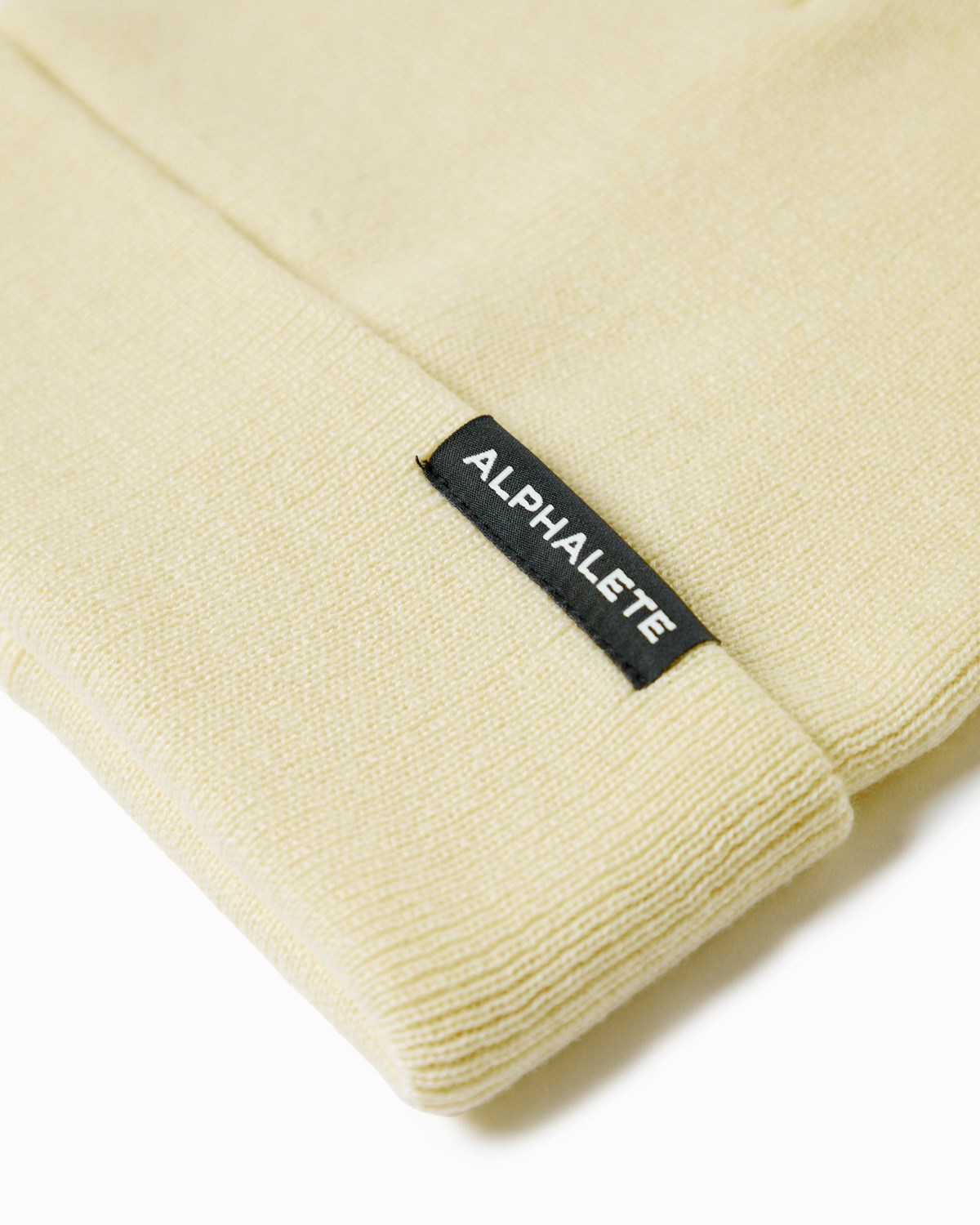 Alphalete Bavlnene Knit Beanie Resin | 412-FQDGJB