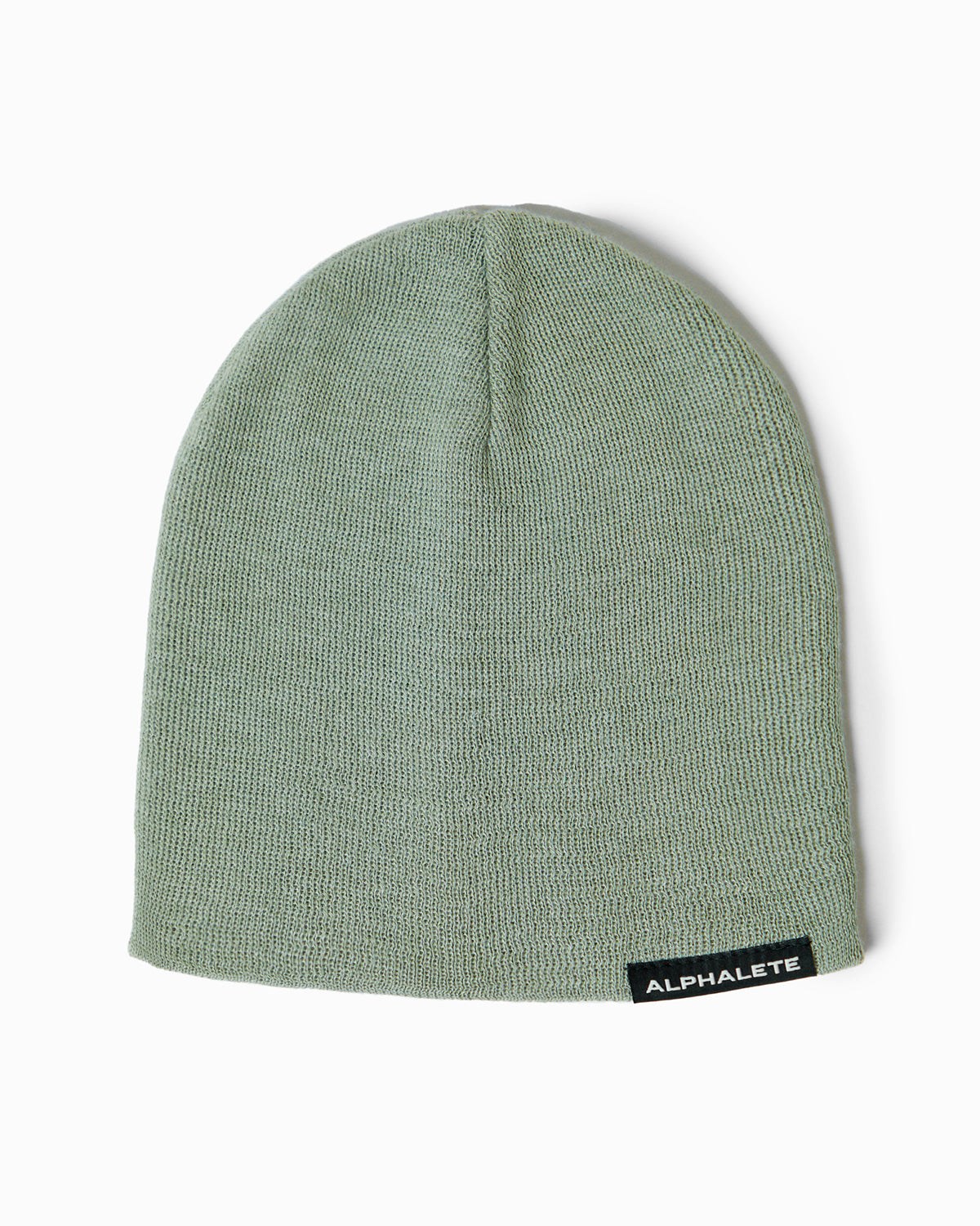 Alphalete Bavlnene Knit Beanie Sage | 407-MVADQZ