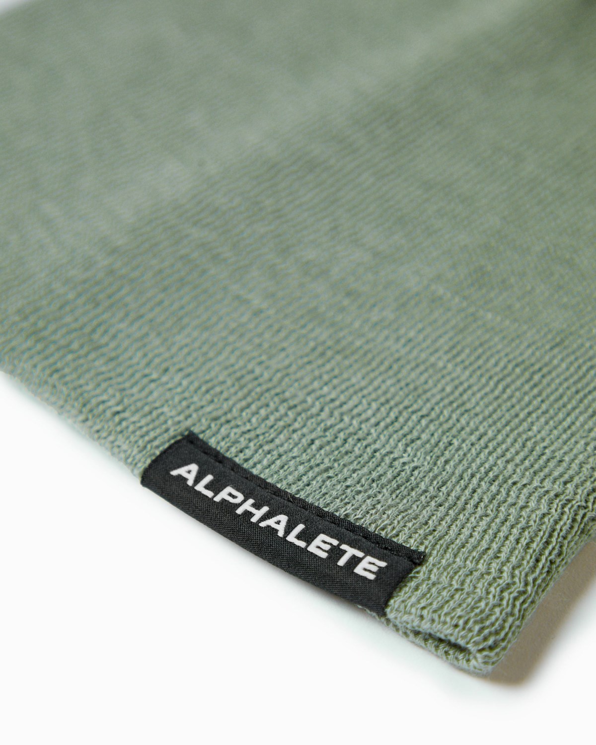 Alphalete Bavlnene Knit Beanie Sage | 407-MVADQZ