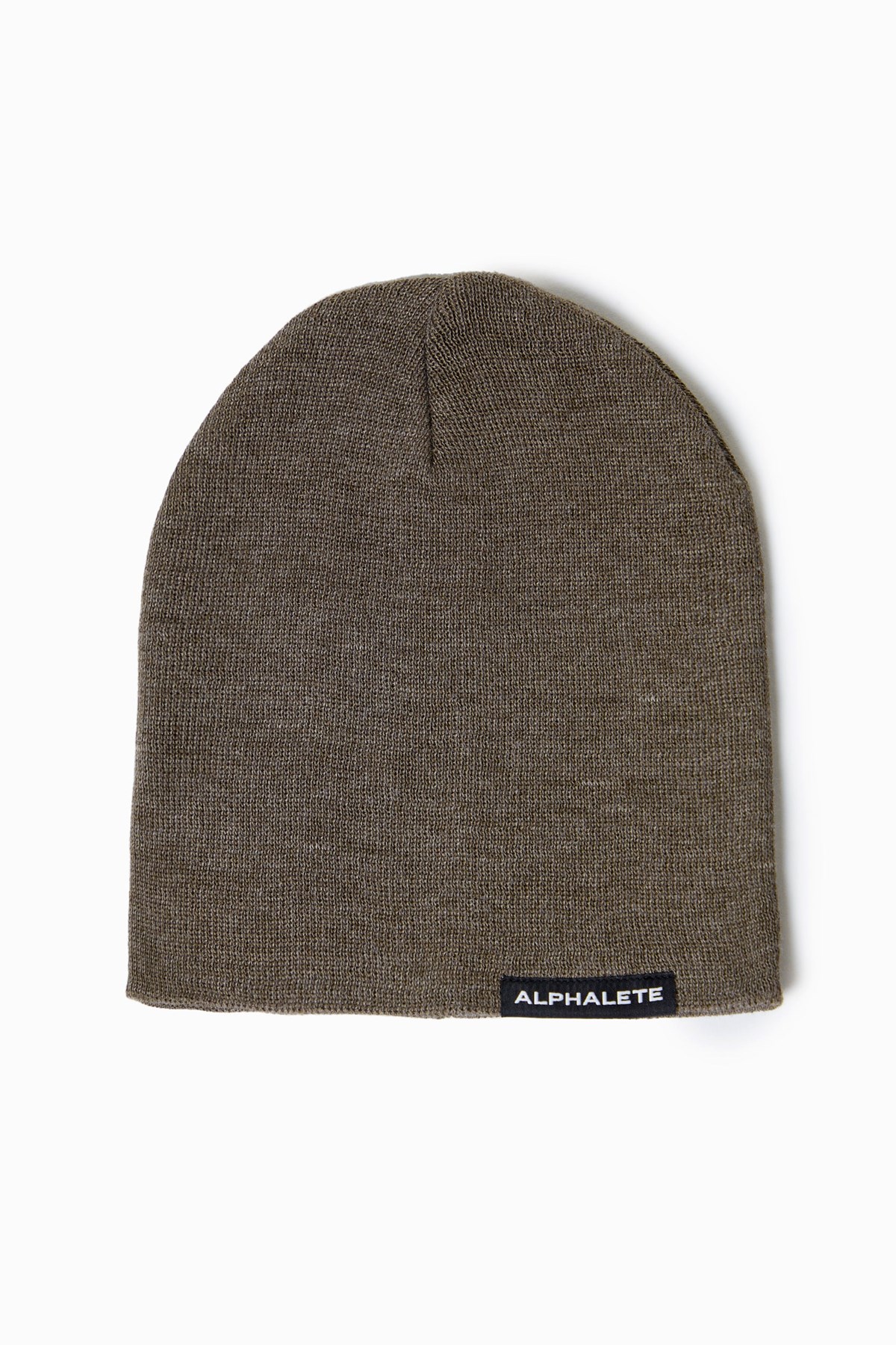 Alphalete Bavlnene Knit Beanie Tmavo Hnede | 507-PUZMON