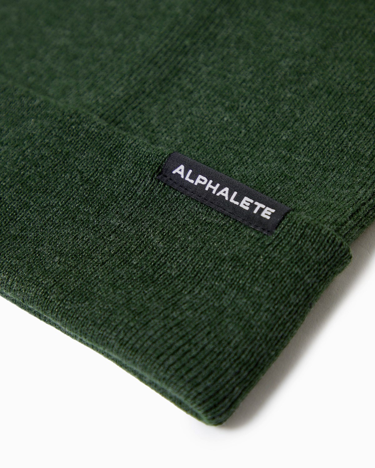 Alphalete Bavlnene Knit Beanie Wild Sage | 613-CQVRTB