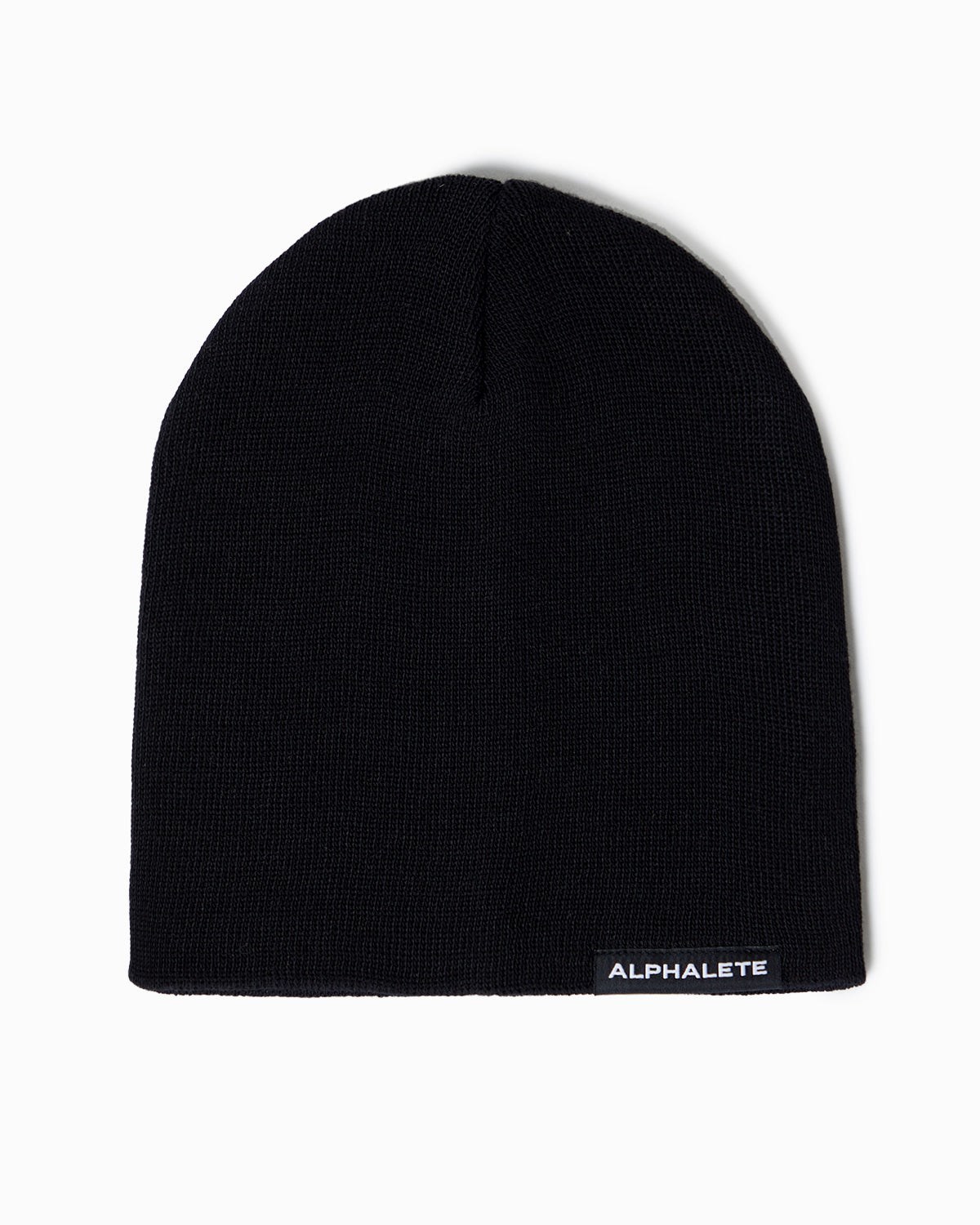 Alphalete Bavlnene Knit Beanie Čierne | 367-LGVCAN