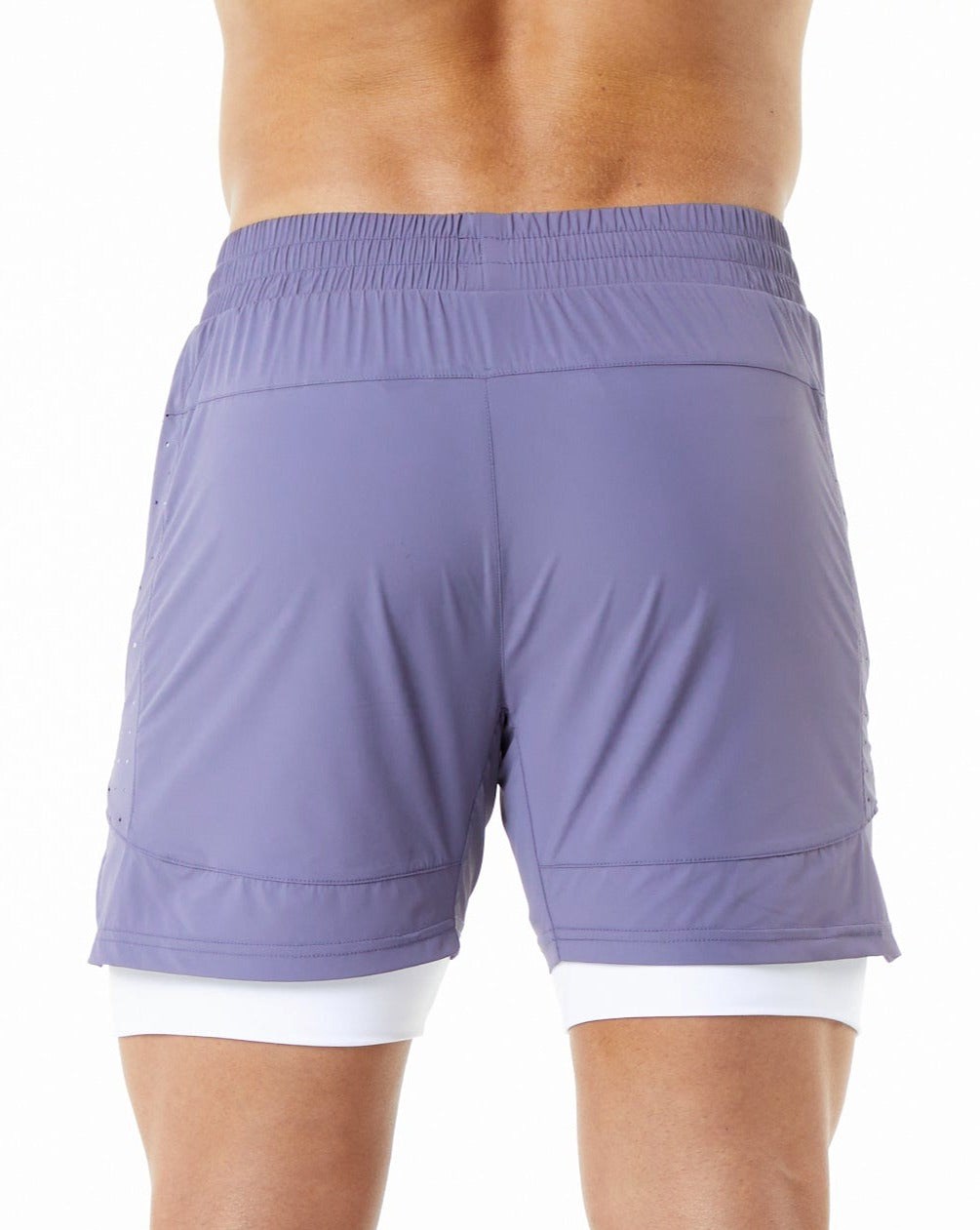 Alphalete Compression Podsite 4-Way Stretch Tréningová Kratke Digital Violet | 567-NBRMGV