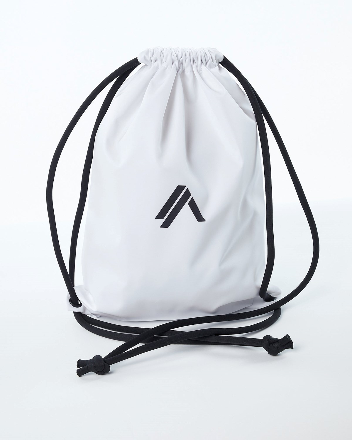 Alphalete Drawstring Bag Biele | 284-KQBXFW