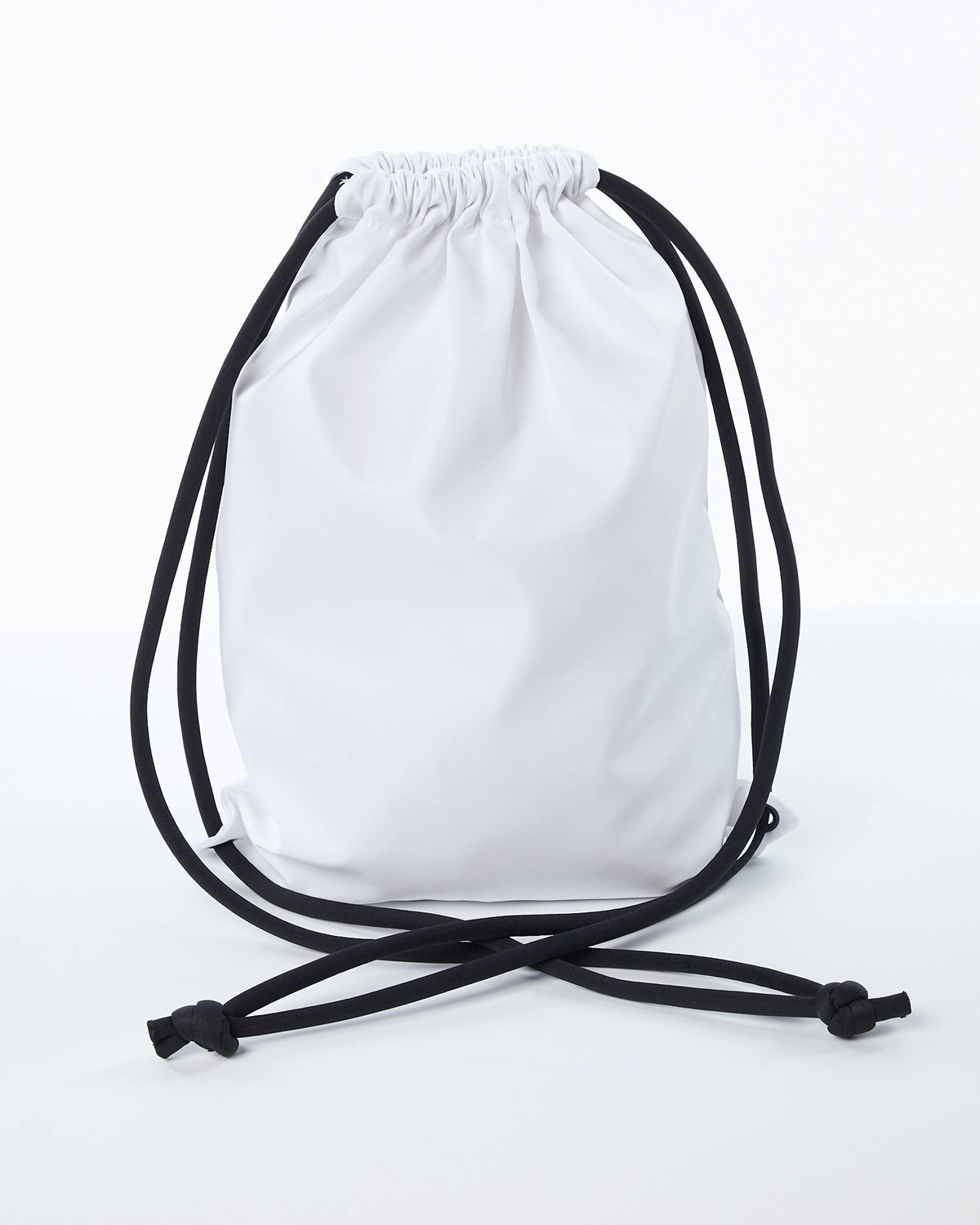 Alphalete Drawstring Bag Biele | 653-HJZXFA