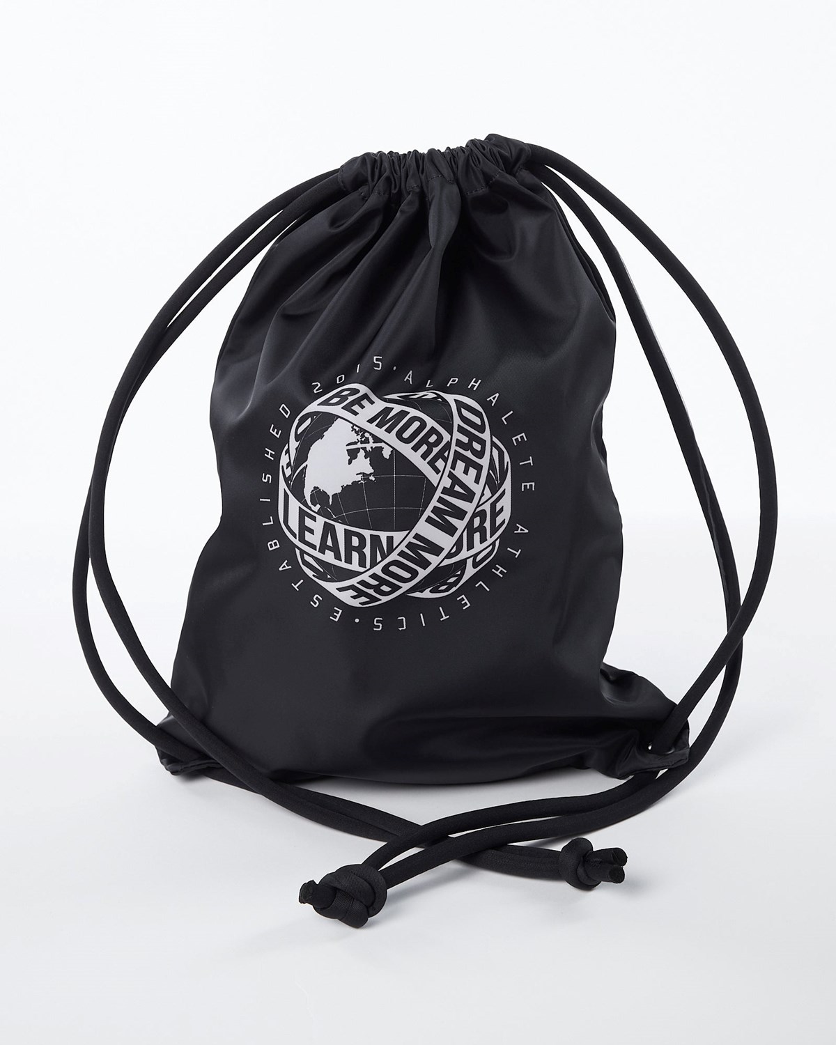 Alphalete Drawstring Bag Čierne | 694-CKWFRO