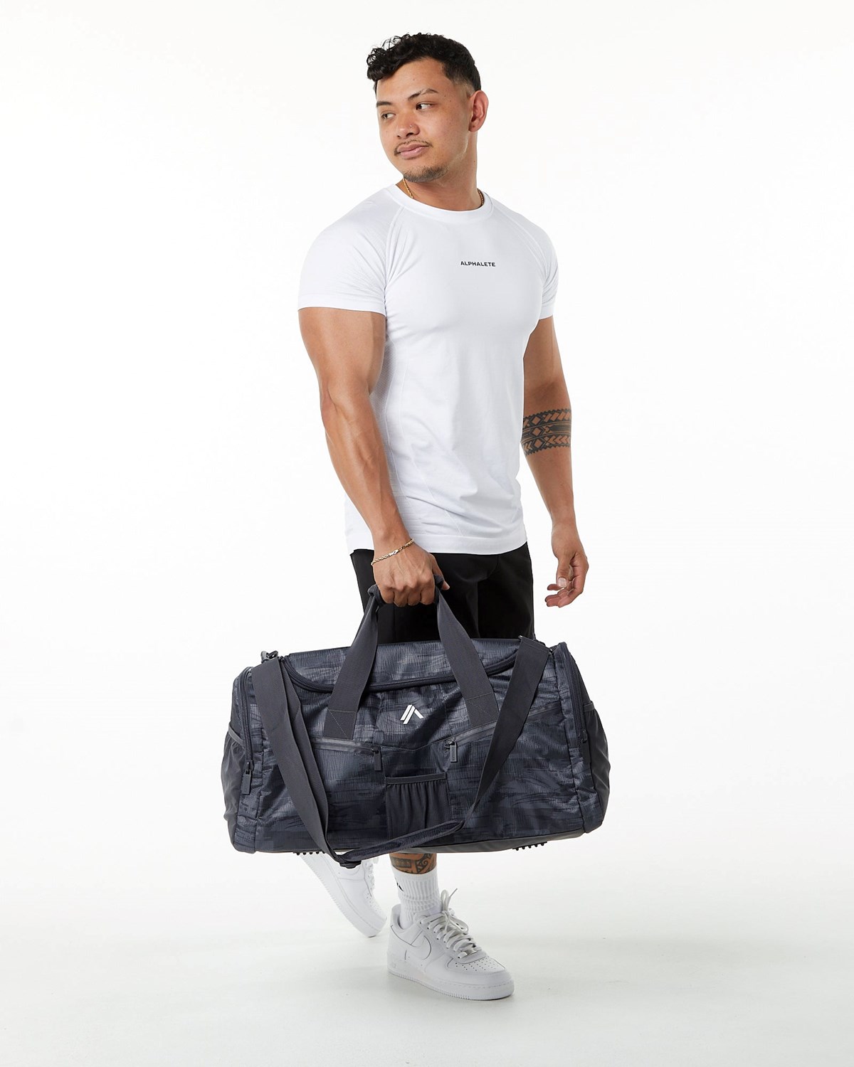 Alphalete Duffel Bag Čierne Maskacove | 289-DAVXCE