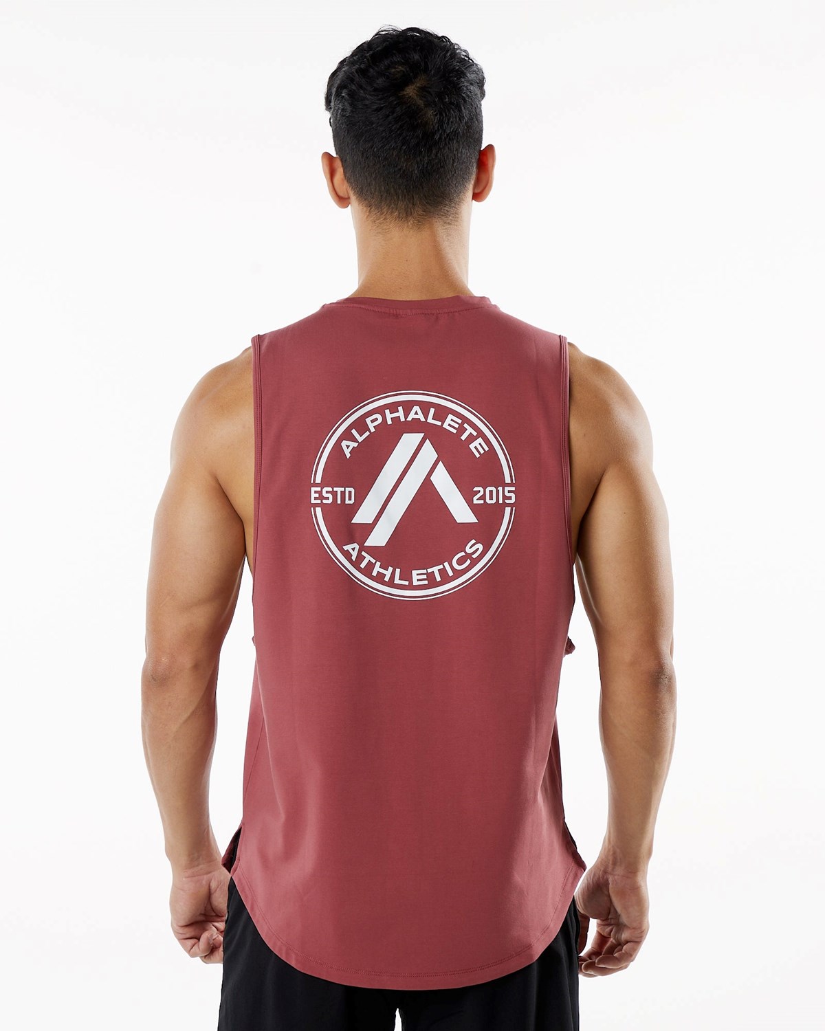 Alphalete Fitted Performance Tank Gingerbread | 150-DSBTYO