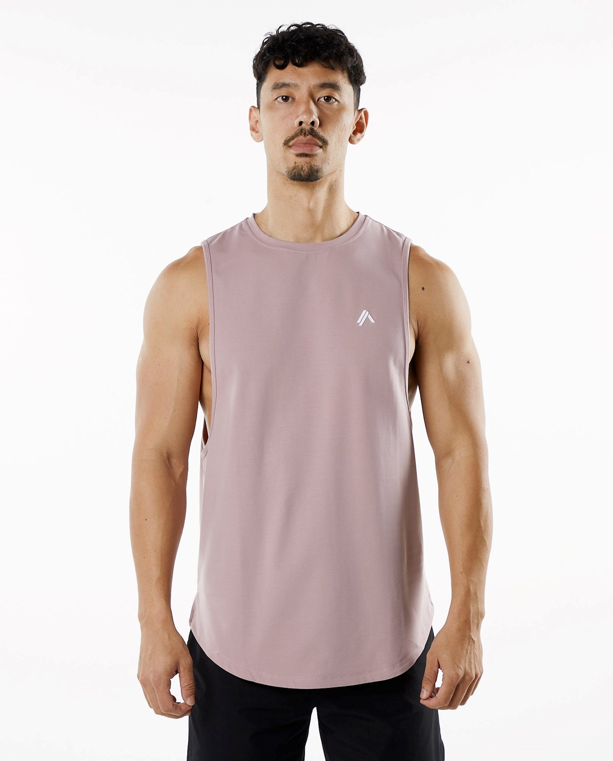 Alphalete Fitted Performance Tank Mauve | 907-FIMYQL