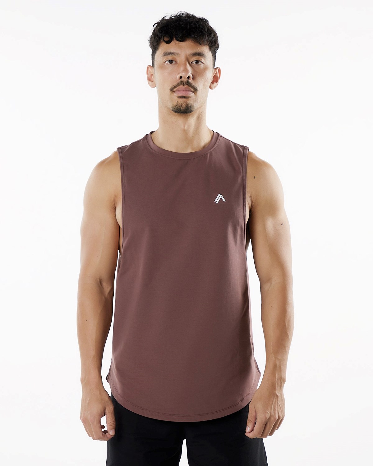 Alphalete Fitted Performance Tank Merlot | 732-EPCOIH