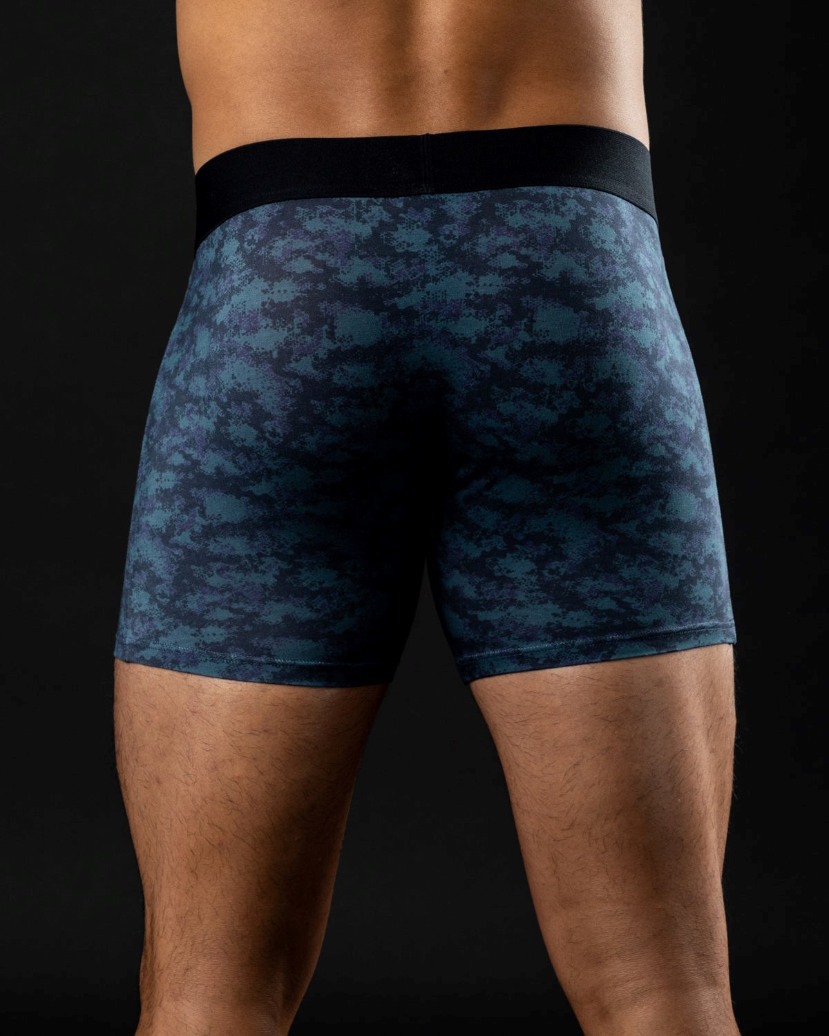 Alphalete Frictionless Modal Boxer Brief Tmavo Maskacove | 124-YFWNZC