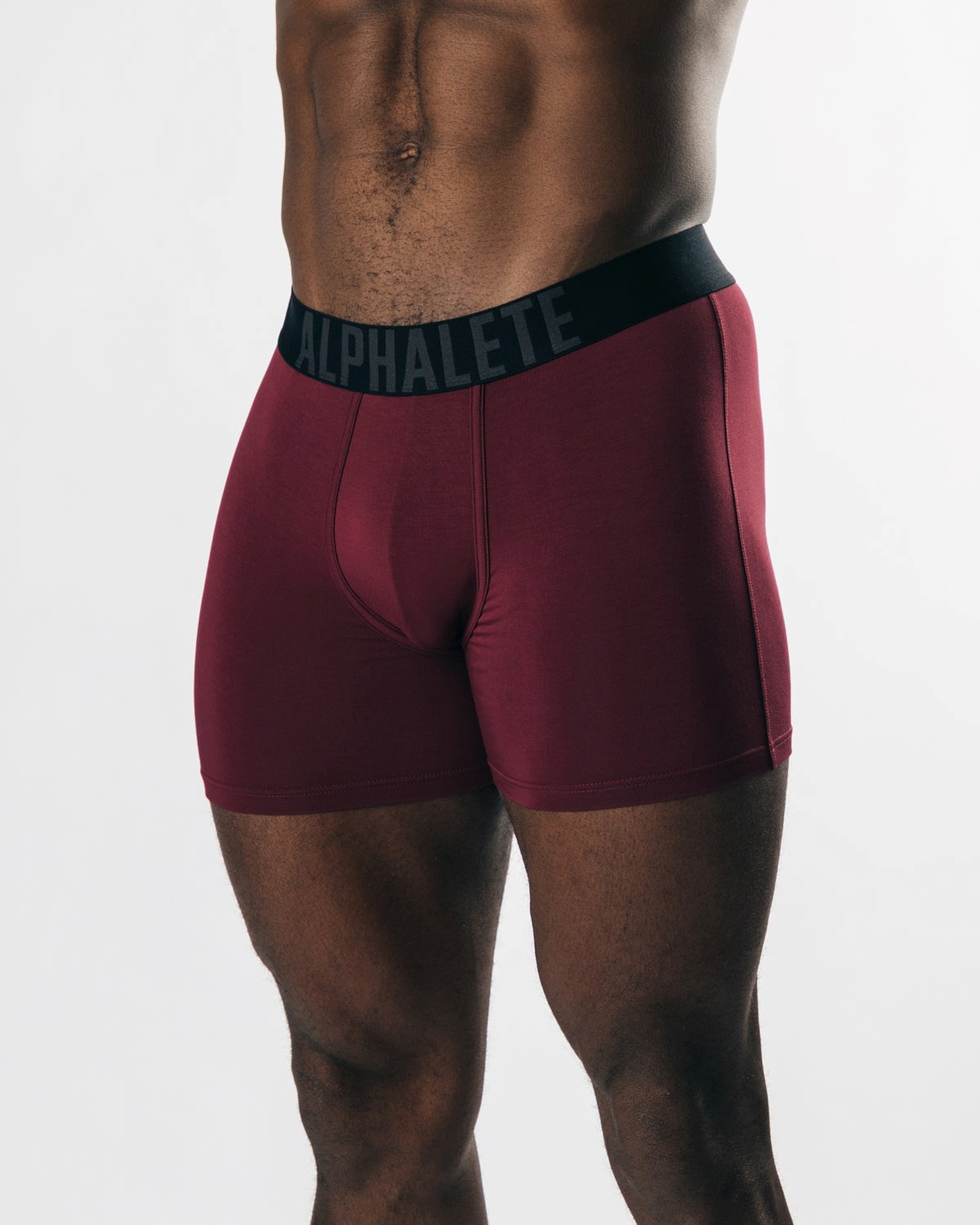 Alphalete Frictionless Modal Boxer Brief Bordove | 516-AMUXDN