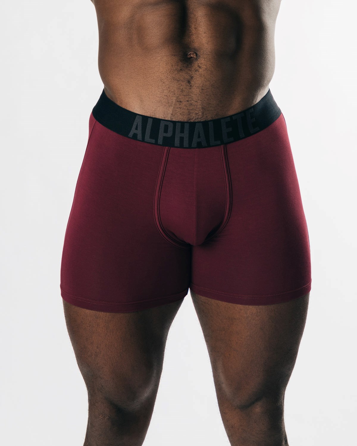 Alphalete Frictionless Modal Boxer Brief Bordove | 516-AMUXDN