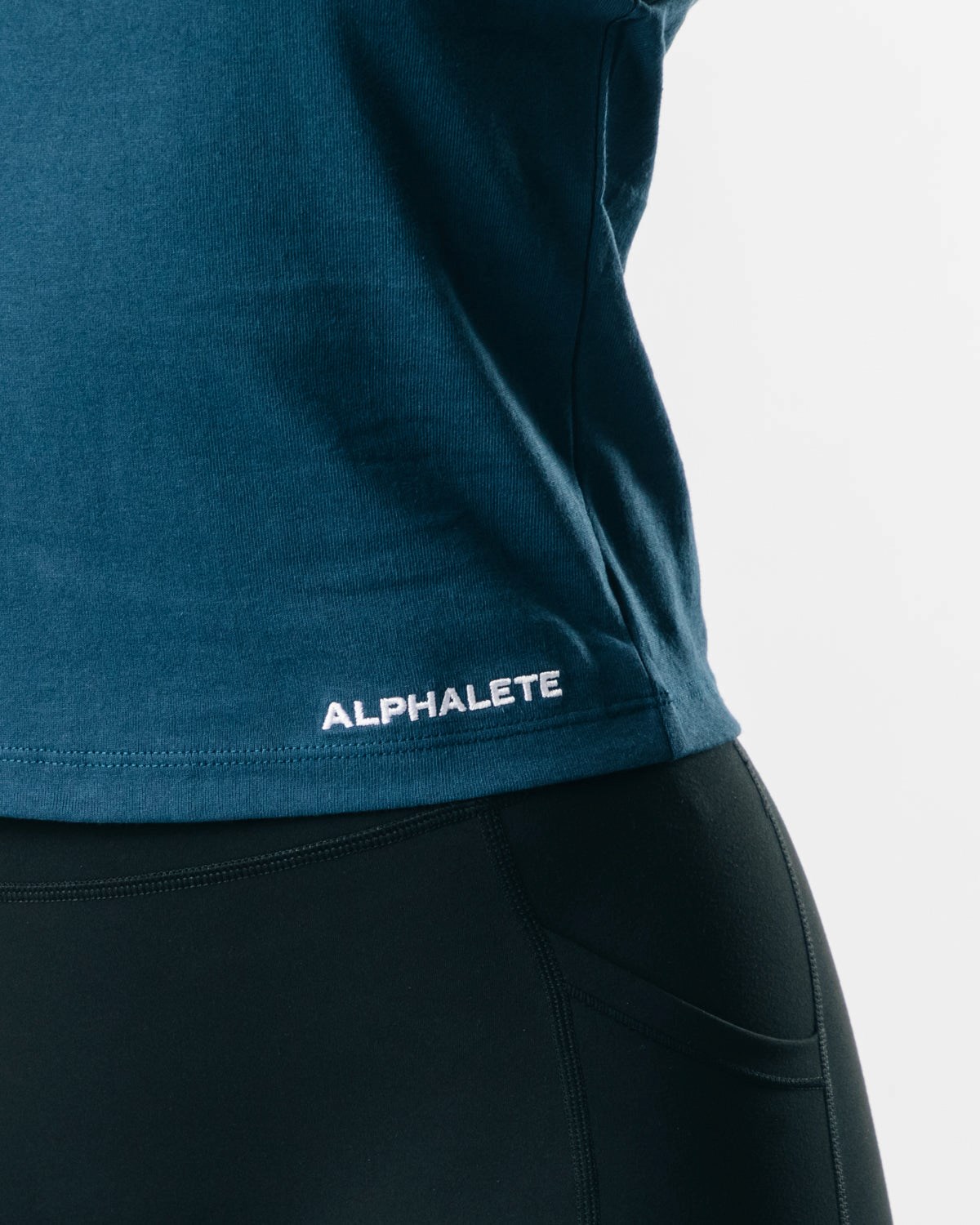 Alphalete Heavy Bavlnene Cutoff Námornícka Modrá | 086-FISVML